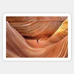 The Wave at Coyote Buttes North Sticker